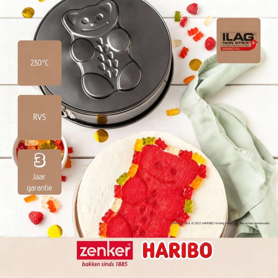 Zenker springvorm met scharnier Haribo 26 cm