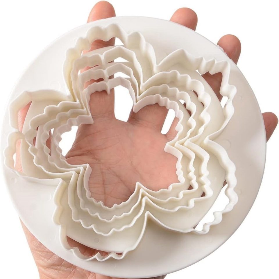 Qttvbtna Bloemvormige Uitstekers 13 cm (4 stuks)