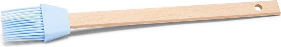 Patisse Bakkwast Siliconen/hout Lichtblauw 2-delig 27 cm