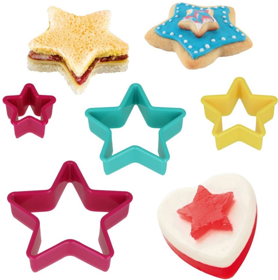 Metaltex koekjesvormpjes, roestvrij staal 2,7 cm 14,5 cm