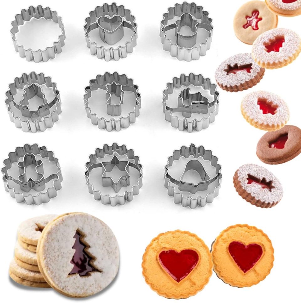 Daity Mini-koekjesvormpjesset (9 stuks)
