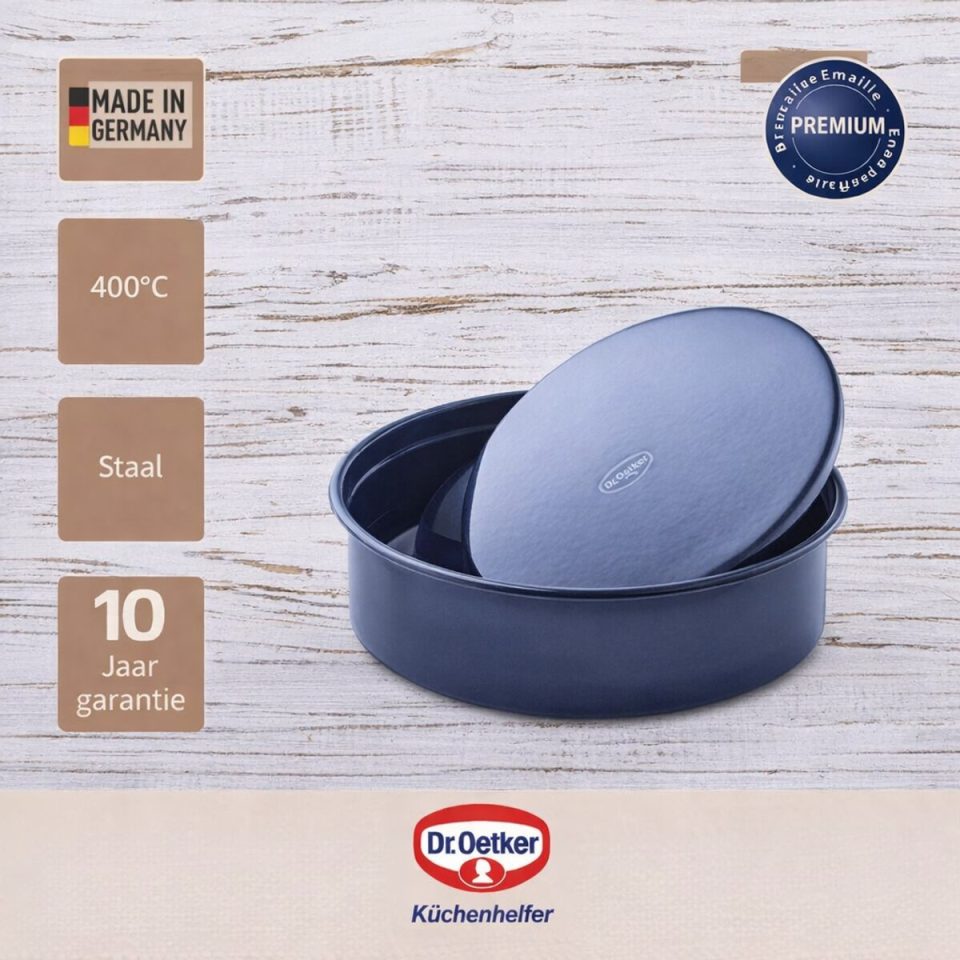 Dr. Oetker Set van 2 Springvormen 28 cm