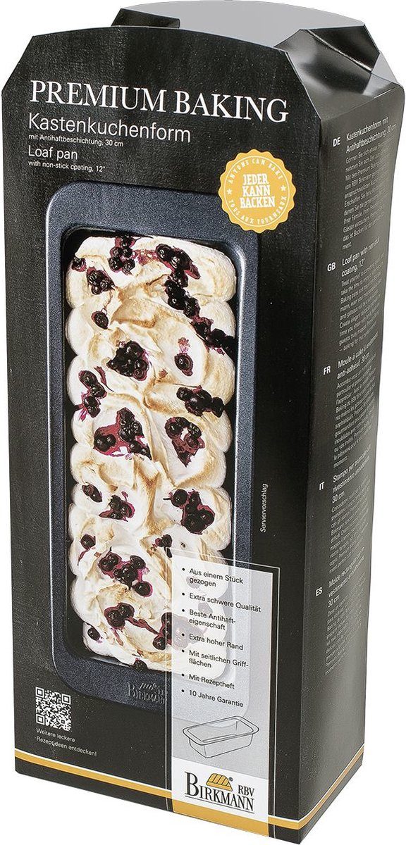 Birkmann broodbakvorm Premium Baking 30 x 8,5 cm