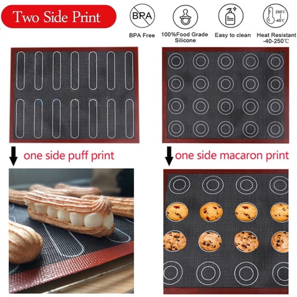 BakeMaster Pro Series bakmat Siliconen Perforated 30 x 40 cm