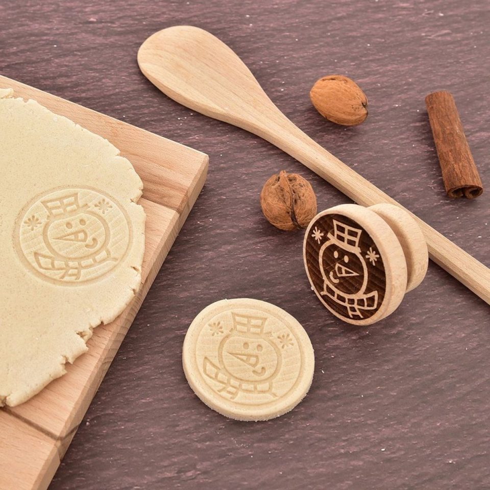 Orion Kerstkoekjes stempel Houten Decoratie & Bakgerei
