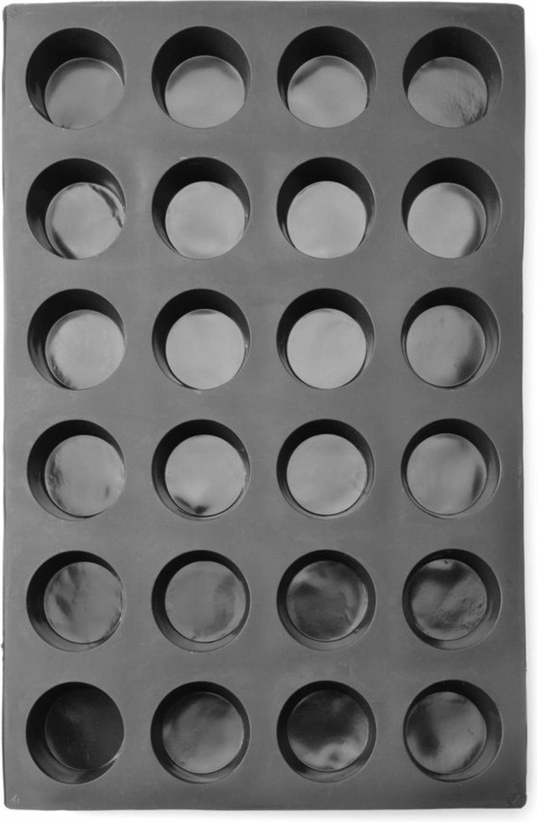 Hendi siliconen bakvorm muffin rond model 7 cm
