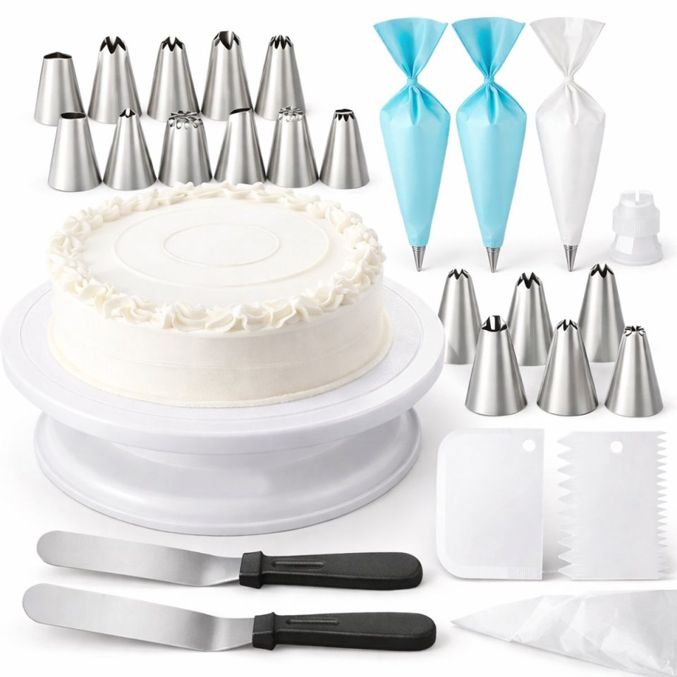 Botc Taart Decoratie Set Set van 71 Wit