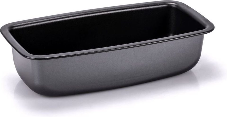 Moneta cakevorm Eden Rechthoek Gerecycled Aluminium Zwart 27 cm