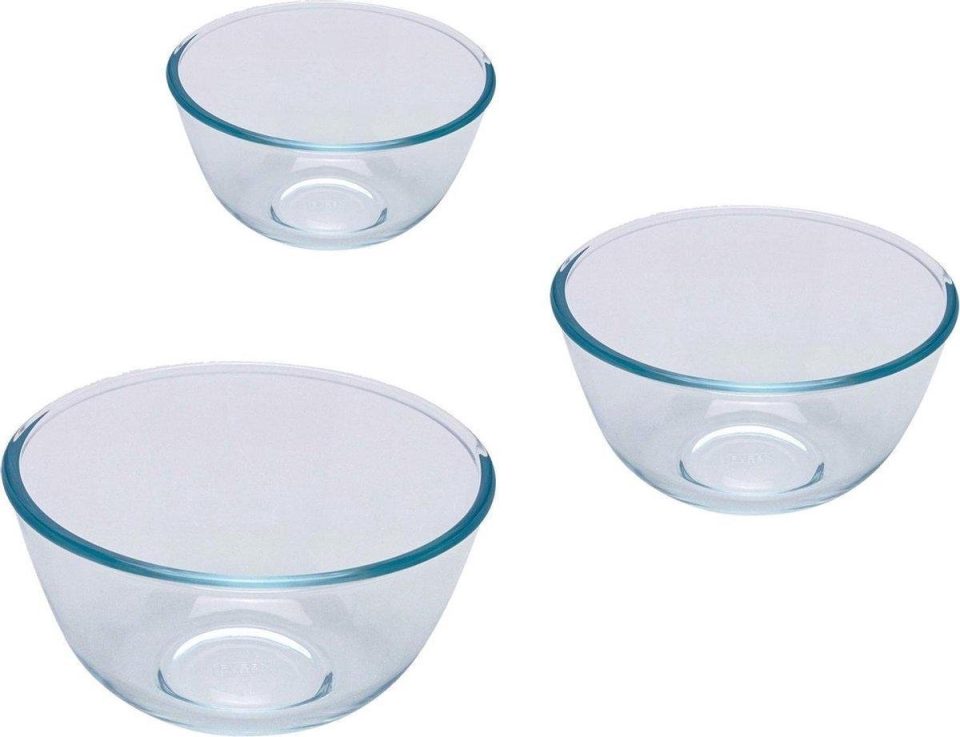 Pyrex Classic Prepware Mengkom Set (3 stuks)