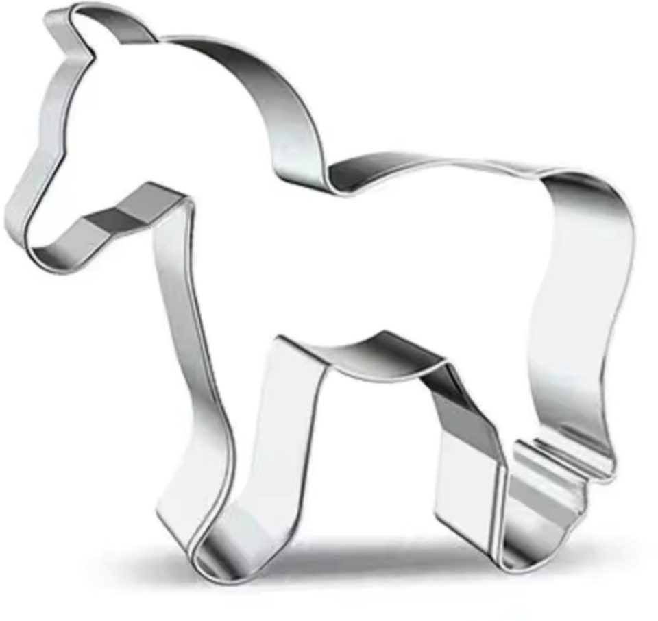 Winkrs Uitsteekvormpje Paard 82 x 73 mm