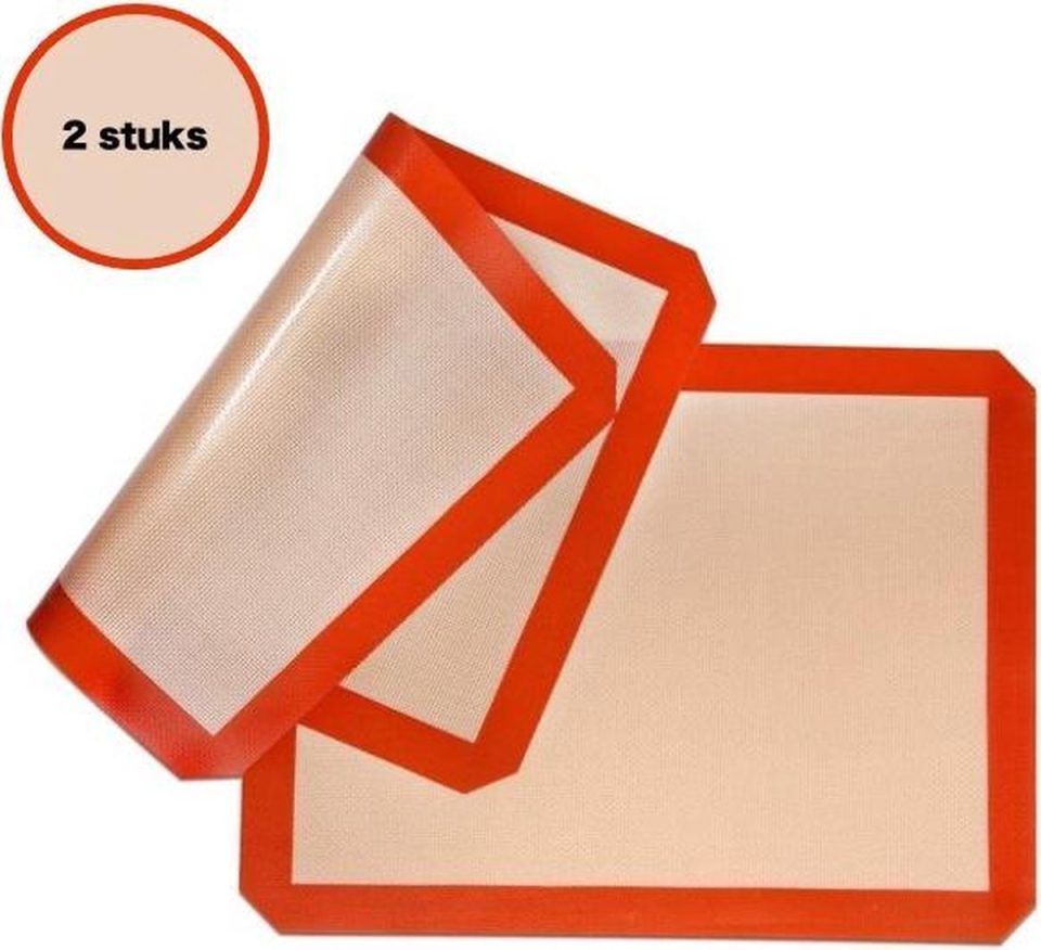 Wilp bakmat Siliconen (Set van 2) 42 x 30 cm