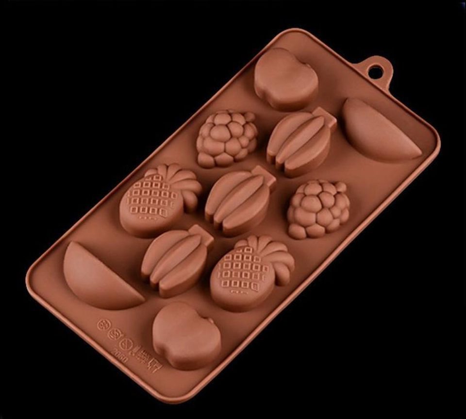 MerkIoos chocolade Siliconen Mal Fruit
