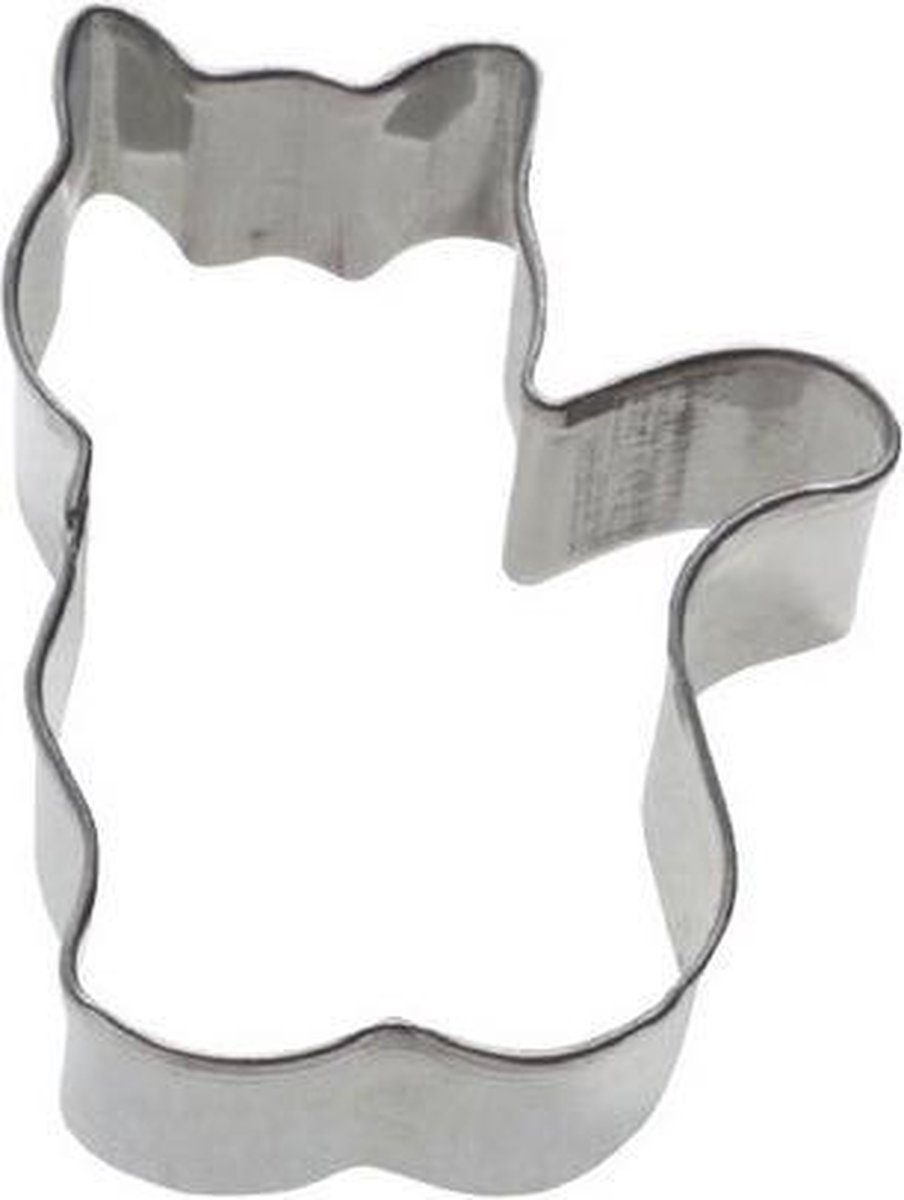 Westmark uitsteekvorm uit rvs kat 5 x 4 x 2,2 cm