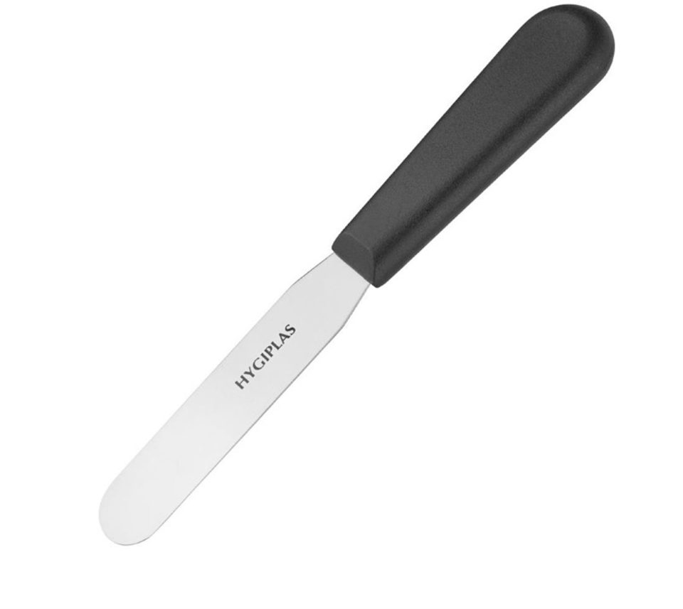 Hygiplas paletmes recht zwart 10 cm