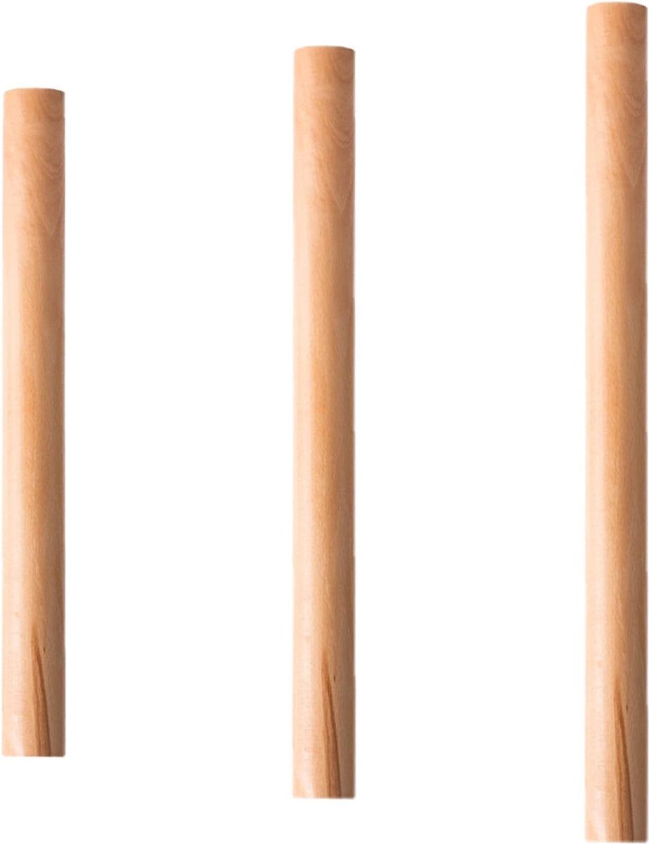 chen deegrollers set van 3 (3 stuks)