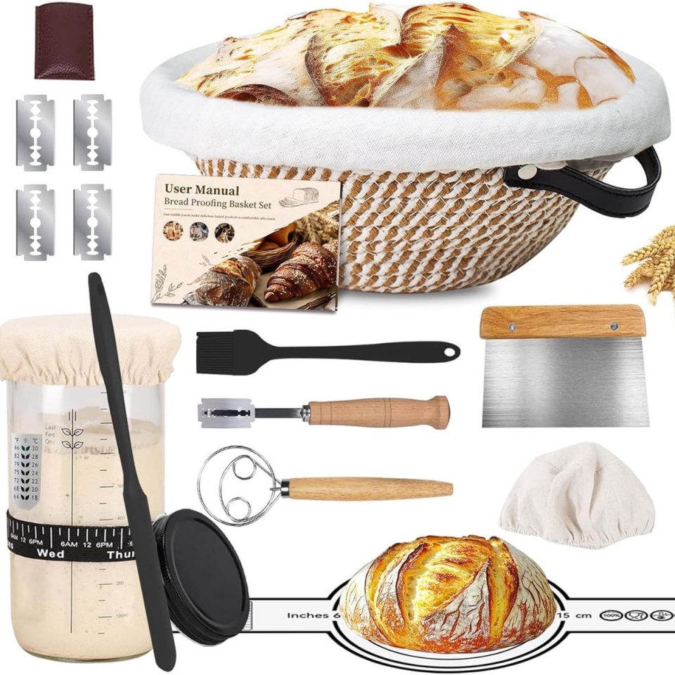 Aimason 19-delige Zuurdesem Starter Set Brood Bakset