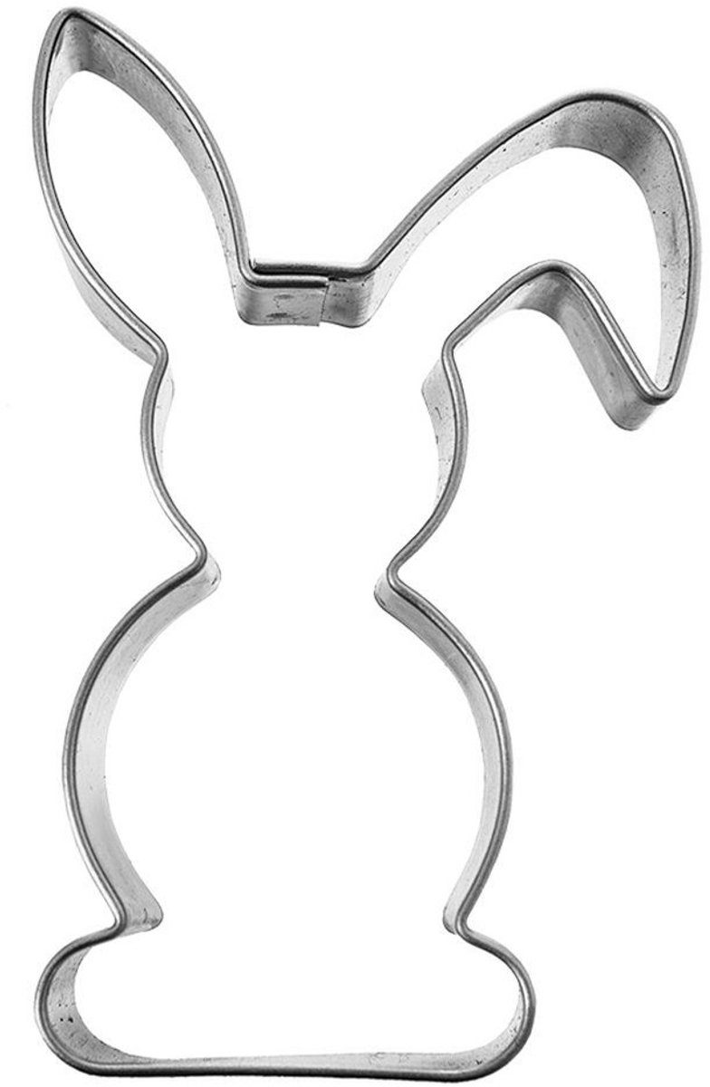 Orion Roestvrijstalen Koekjesuitsteker Zilver 6 cm
