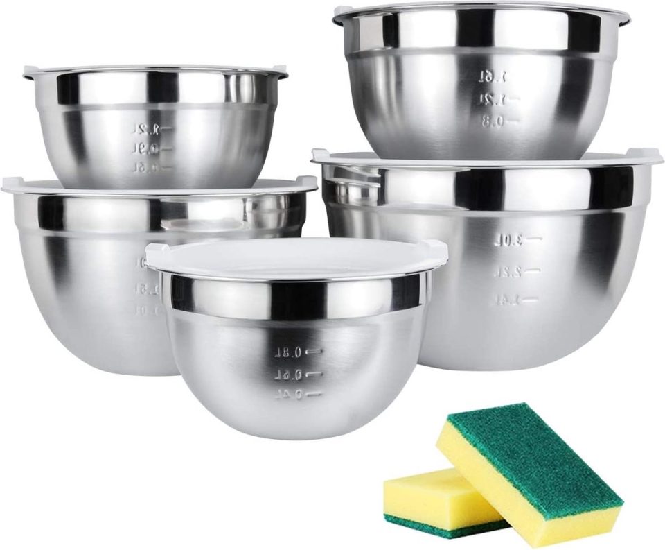 Mengkommen beslagkommen Set Mixing Bowls Set