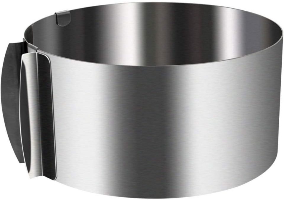 Tovbmup taartring Bakvormen Zilver 30 cm