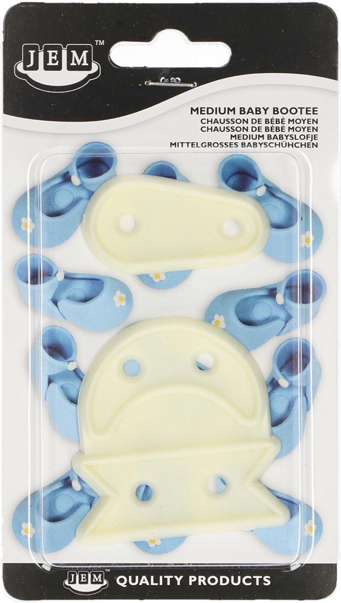 JEM Medium Baby Bootee Babyschoentjes Uitsteek set