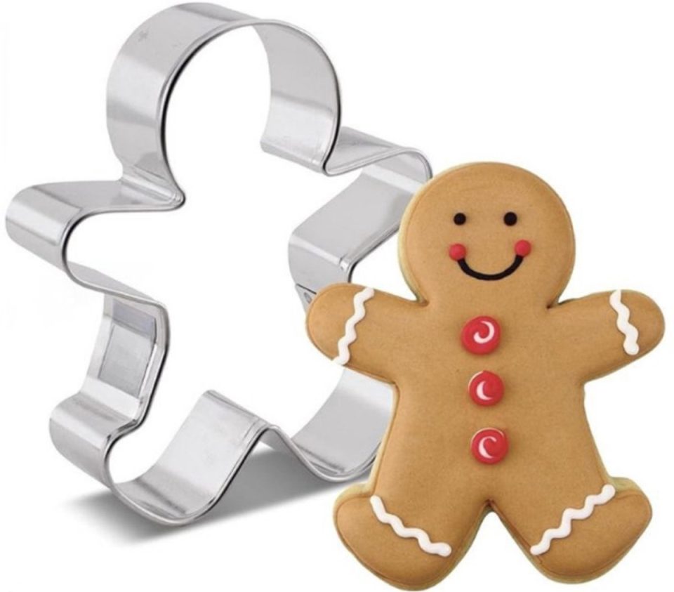 Winkrs uitsteekvorm Kerst Koekemannetje middel 10 cm