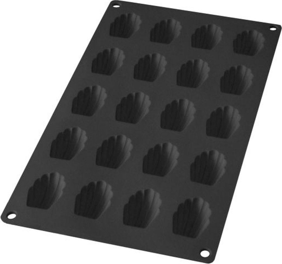Lékué bakvorm 20 Madeleines Siliconen Black