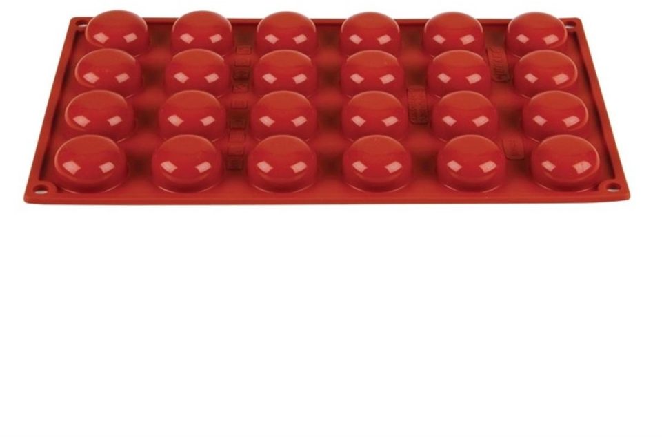 pavoni siliconen bakvorm Formaflex 24 pomponettes
