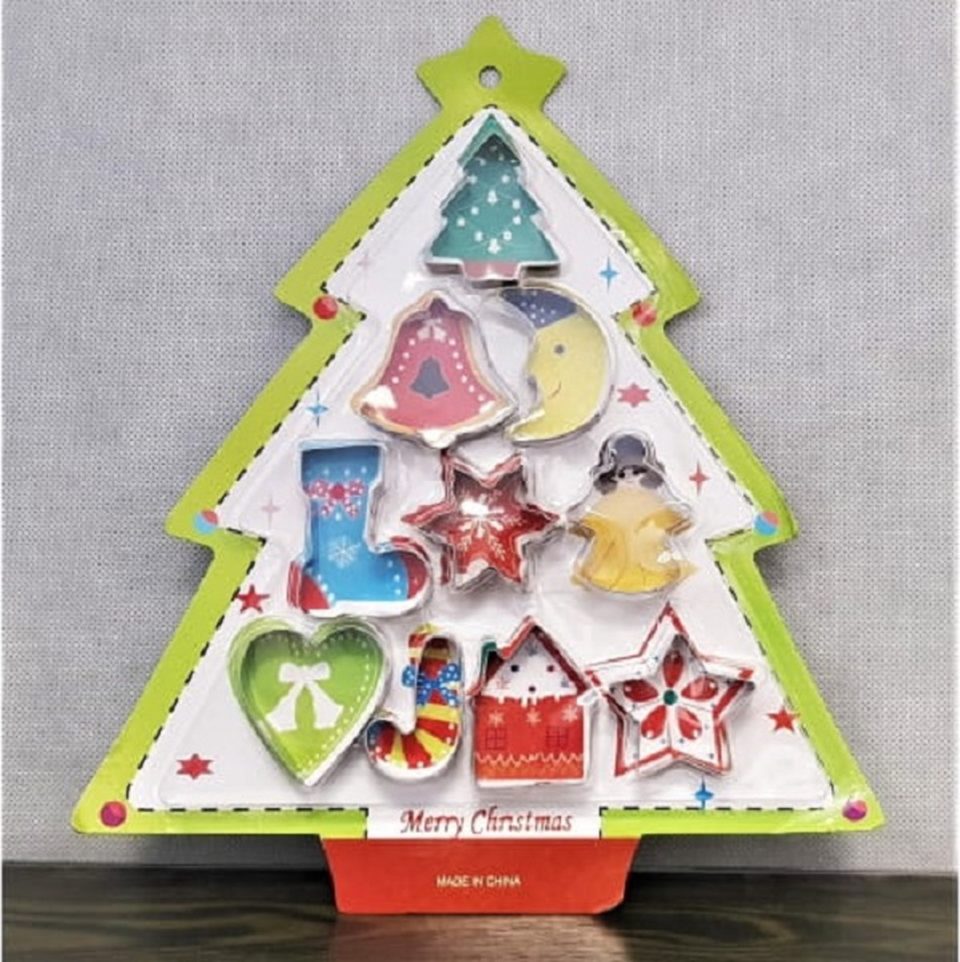 eizook Kerst Thema Koekjes uitstekers (10 stuks)