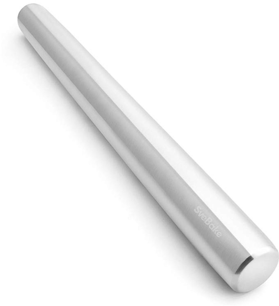 SveBake deegroller Roestvrijstalen antiaanbaklaag 30 cm