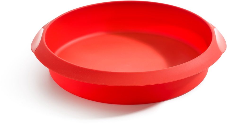 Lékué cakevorm Rond ø Siliconen Red 24 cm