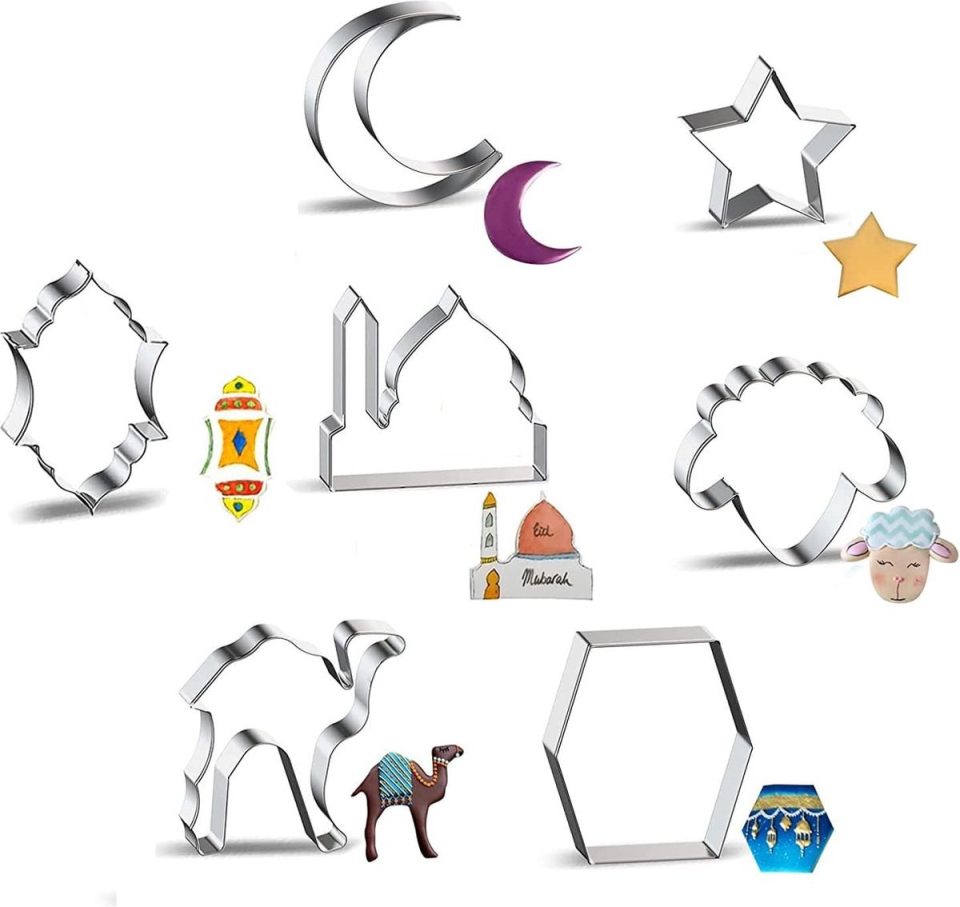 Winkrs uitsteekvormpjes Ramadan & Eid