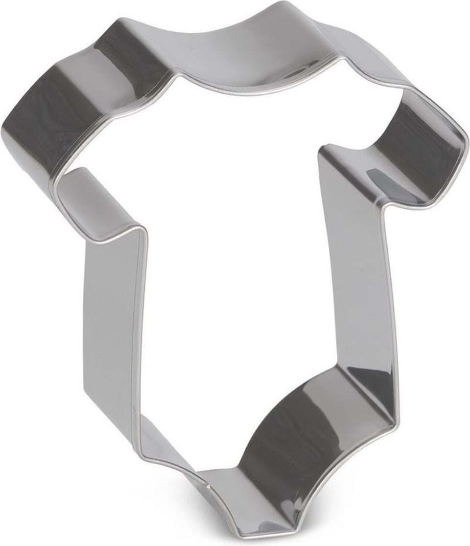 Patisse uitsteekvorm Baby Romper RVS zilver 7 cm