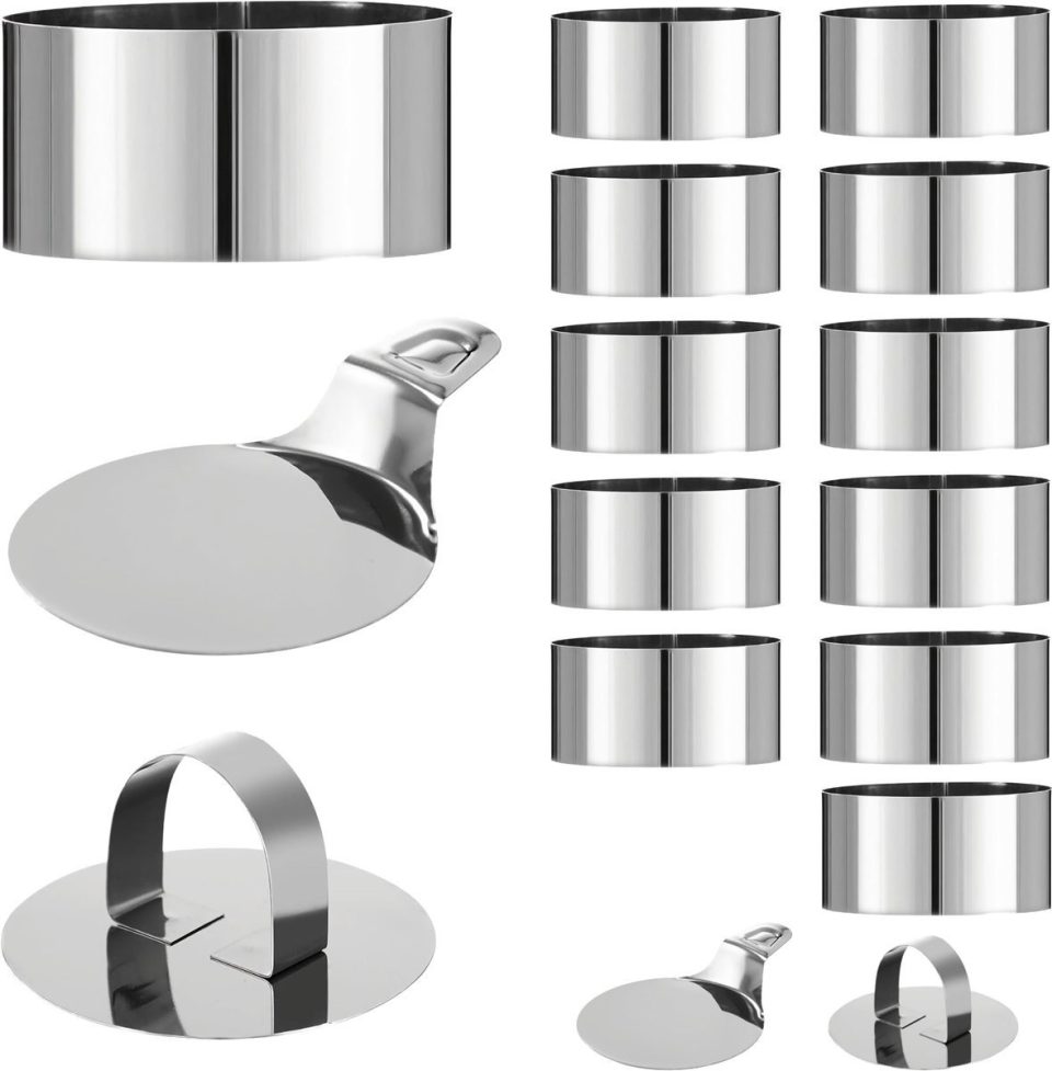 Somstyle Ronde Uitsteekvormen Set 16-Delig Ø 8 cm