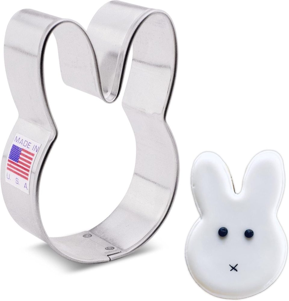 Ann Clark Cookie Cutters Paashaas Koekjesvorm Konijnenkop 7,5 cm