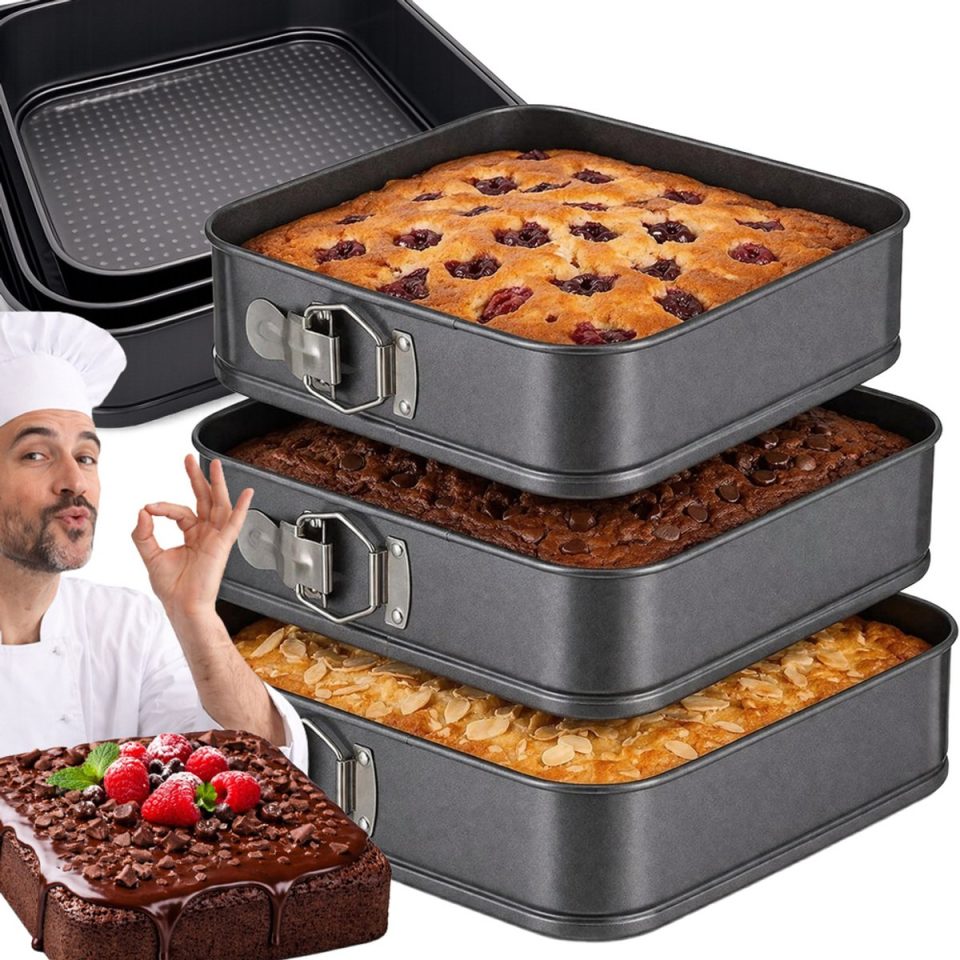 Mozy springvorm Set van 3