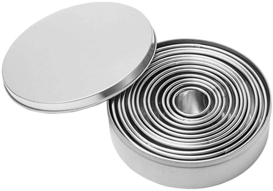 Viviihoo Ronde koekjesvormset (12 stuks)