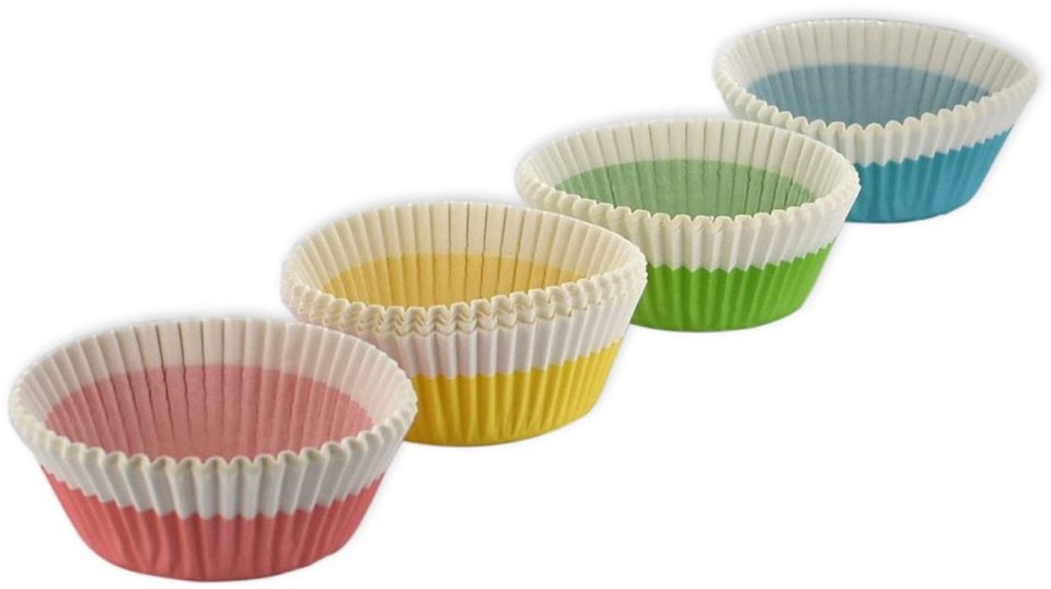 Zenker Set van 100 papieren muffinvormpjes Smart Pastry 5 cm