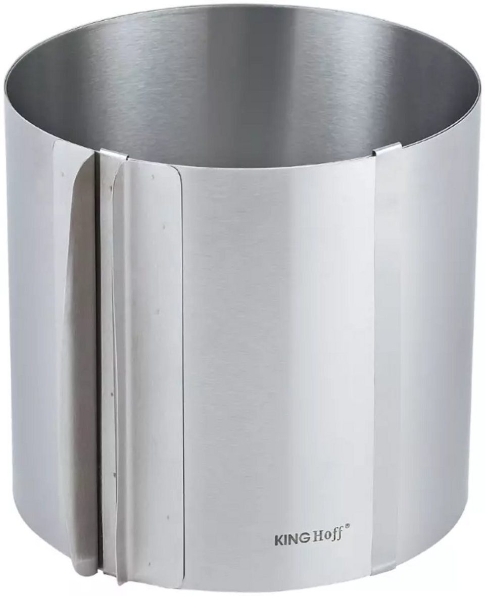 Kinghoff Ronde Verstelbare Cake Ring 30 cm 15 cm