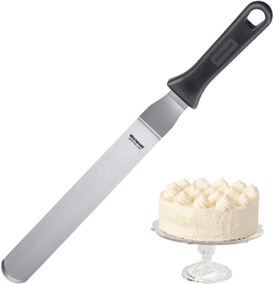 Westmark paletmes Professioneel zwart zilver 3,5 x 22 cm 39,5 cm