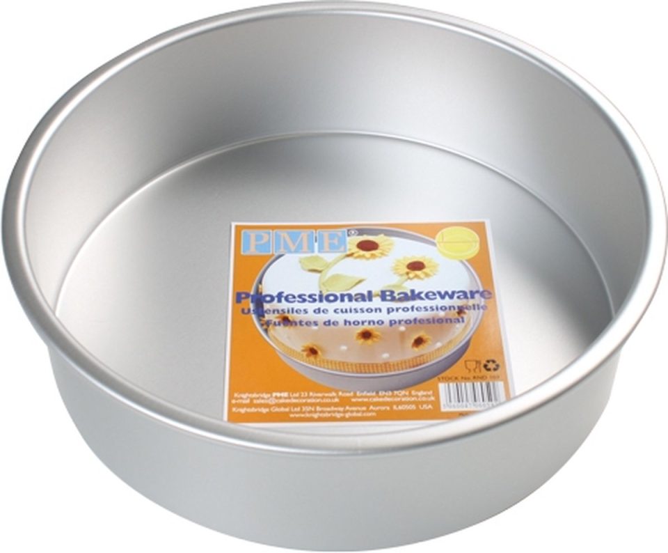 PME bakvorm Ronde Hoog Aluminium Ø 35 x 7,5 cm