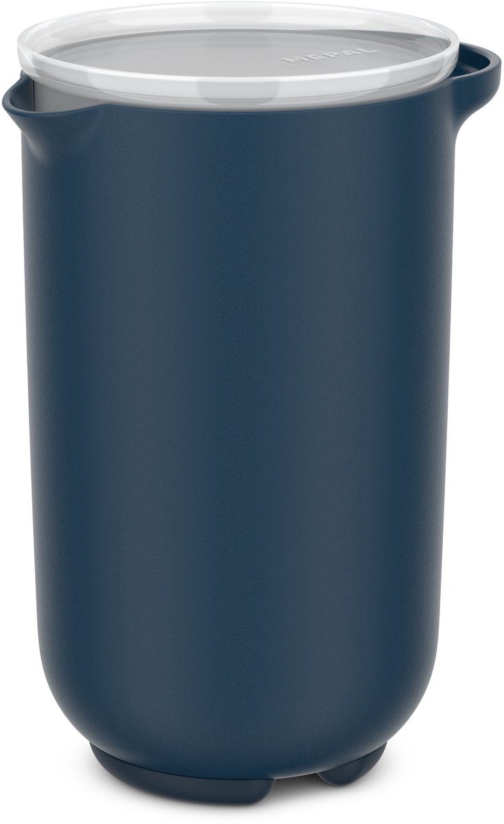 Mepal Mixbeker met deksel Chef it Navy 1 l