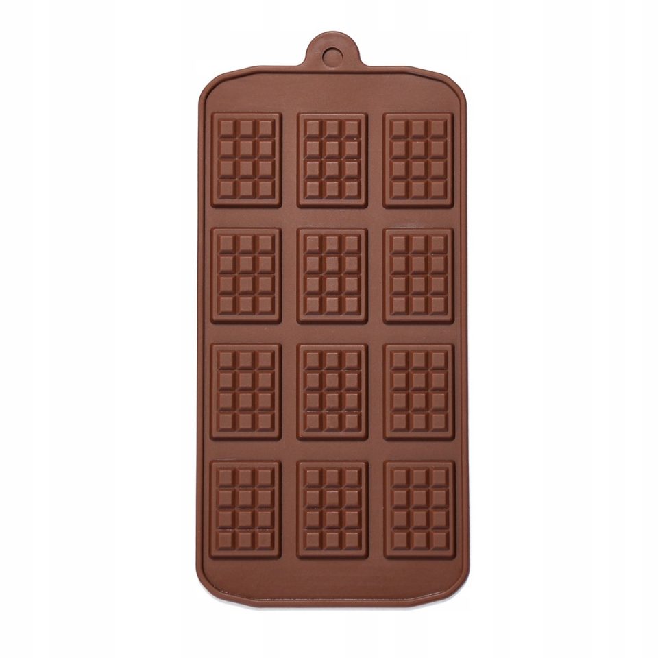 Eurobatt Siliconen Vorm voor Chocolade Bruin 21 x 10,5 cm
