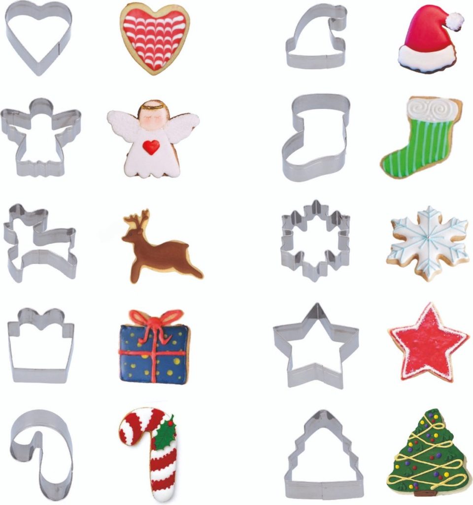 Creacol Kerstkoekjes Koekjes vormen (10 stuks)