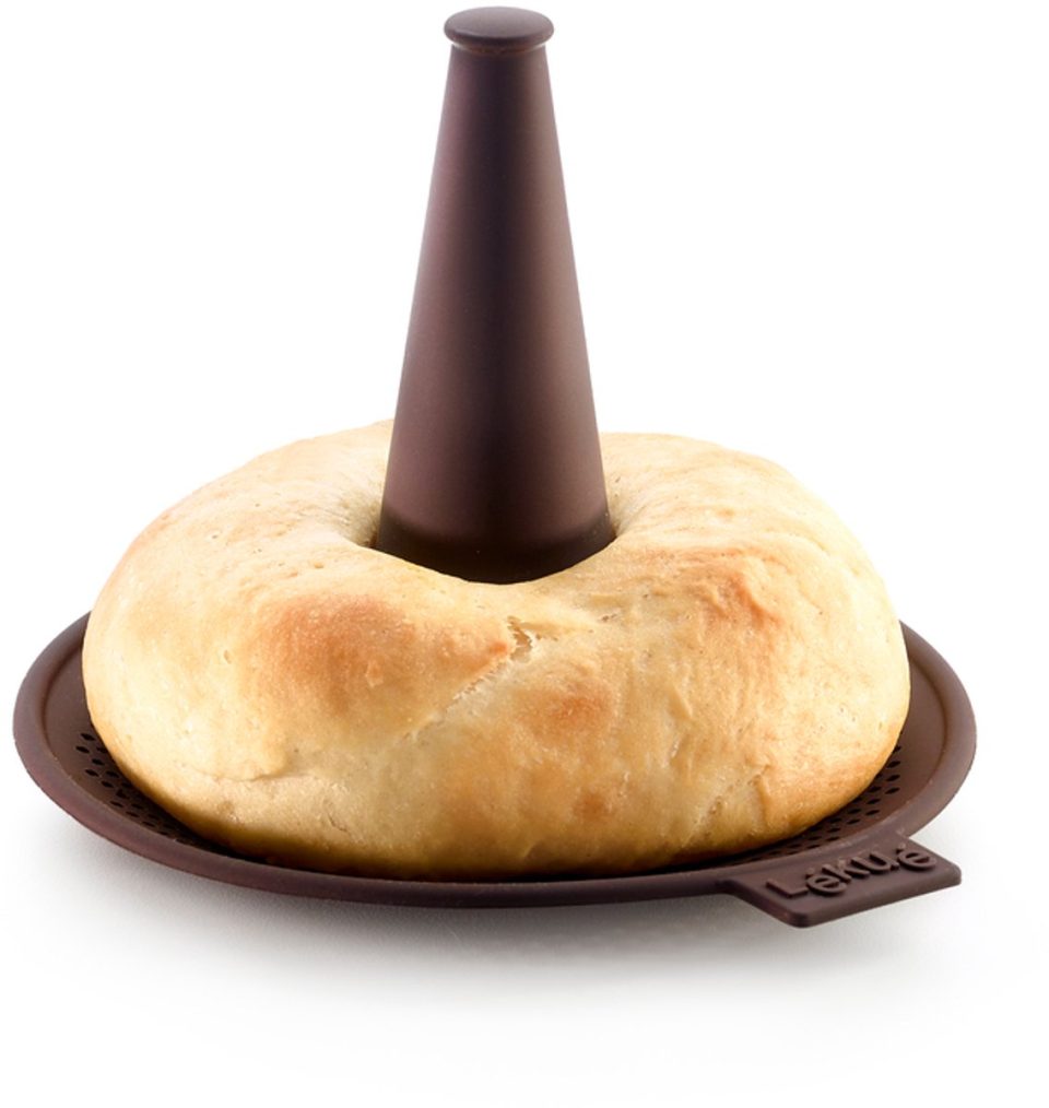 Lékué bakvorm Donuts of Bagels Siliconen Brown (6 stuks)