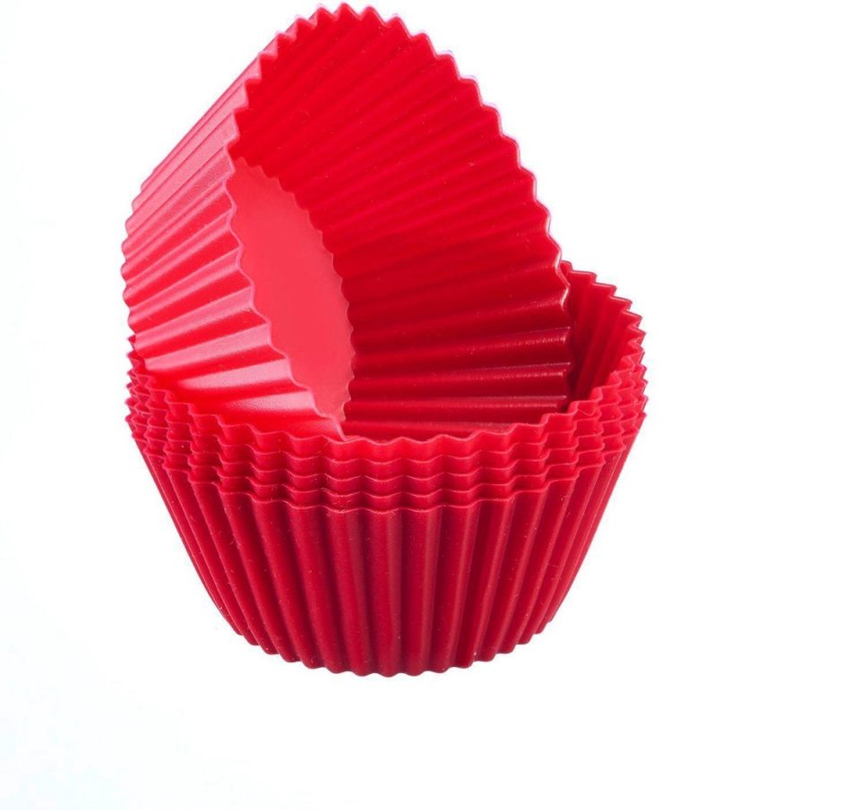 Westmark muffinvormen Siliconen Rood ø 7 cm (6 stuks)