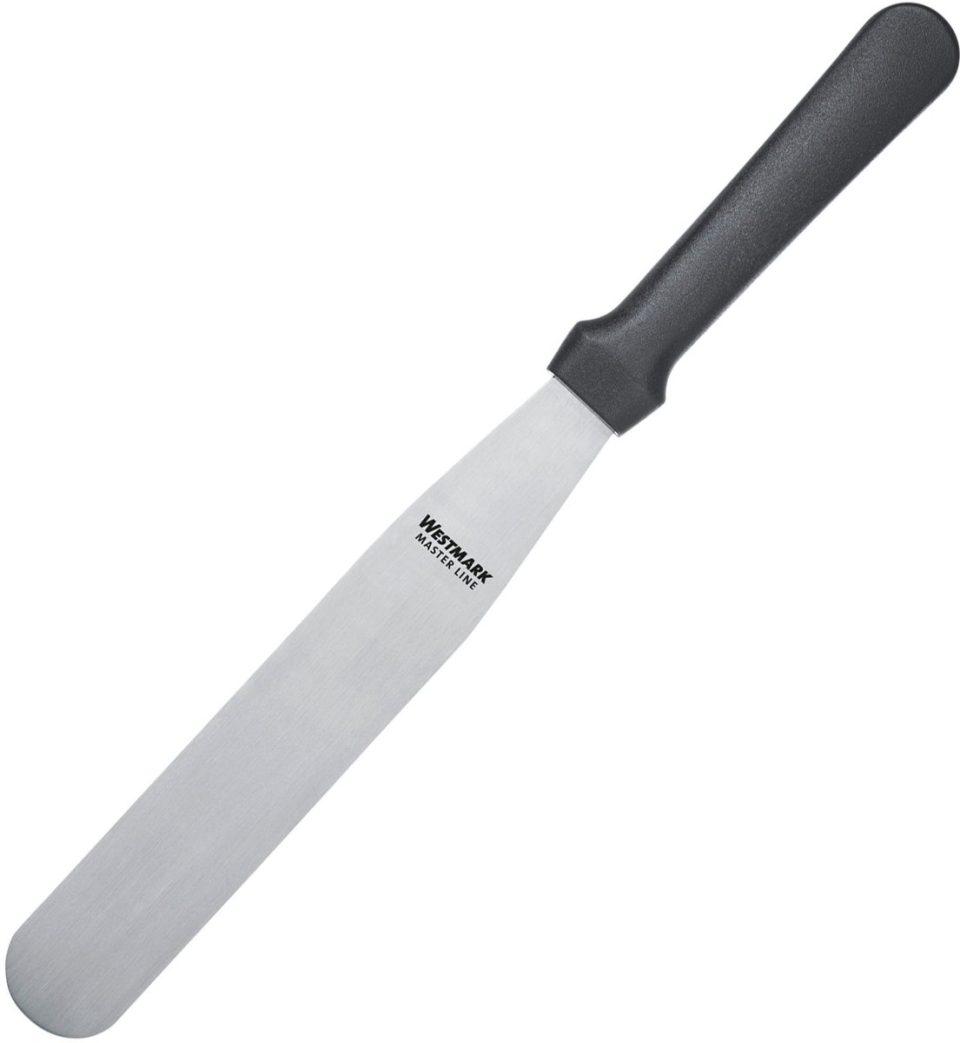 Westmark paletmes Professioneel zwart zilver 3 x 18 cm 30 cm