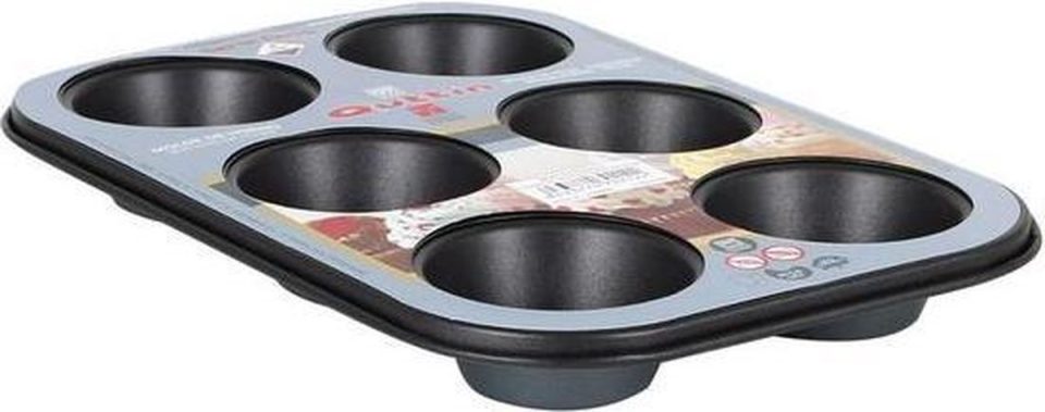 Quttin bakplaat voor Muffins Ross (6 Porties) ( 26,5 x 18,5 x 3 cm
