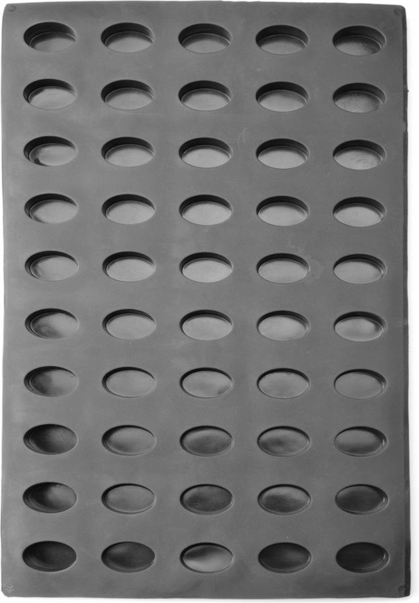 Hendi siliconen bakvorm oval 5 x 3 cm
