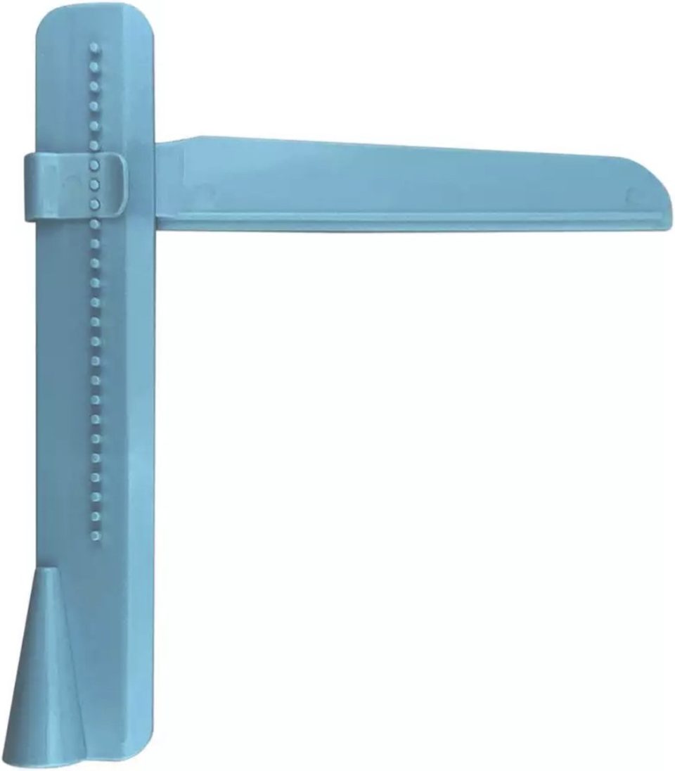 ixen Verstelbare Gladstrijker Blauw (1 stuks)