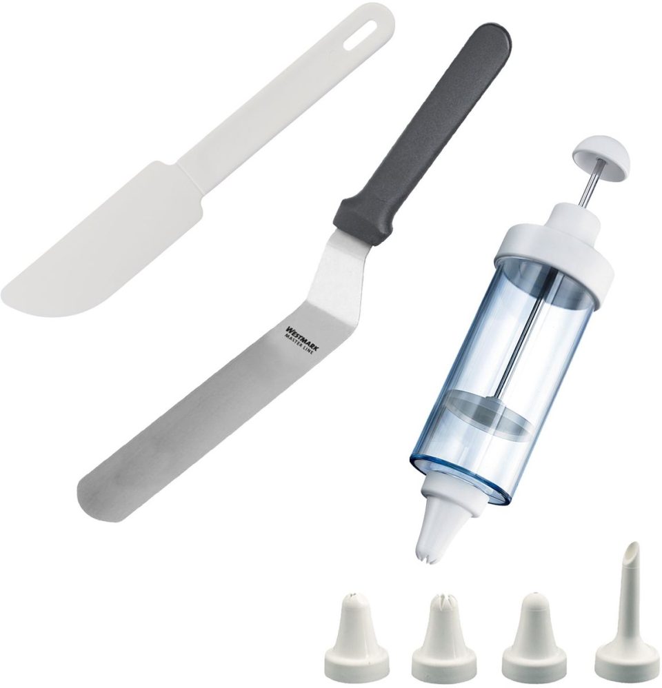 Westmark Baking Set transparant zwart wit